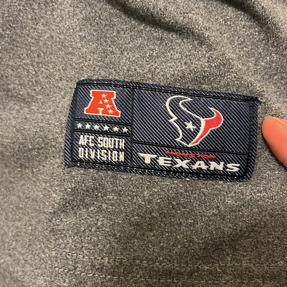 NFL Houston Texans Gray and Blue Men's Shirt size XL - Picture 3 of 8